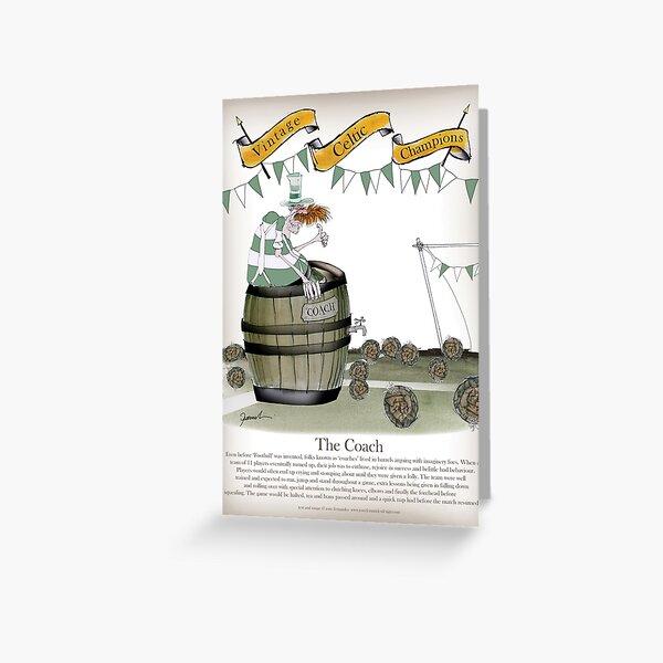 Team Coach Greeting Card