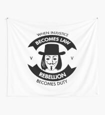 Guy Fawkes Rebellion Wall Tapestry