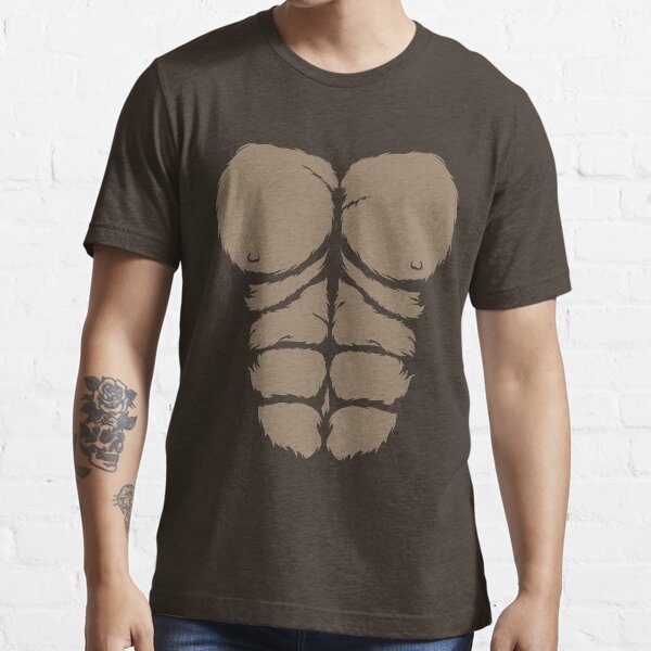 Funny Gorilla Chest Halloween Costume Gift T-shirt Essential T-Shirt