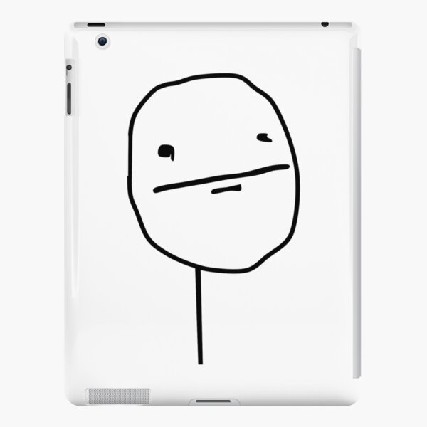 Meme Face Ipad Cases Skins Redbubble - memes poker facelol memerage memetroll face roblox lol meme on