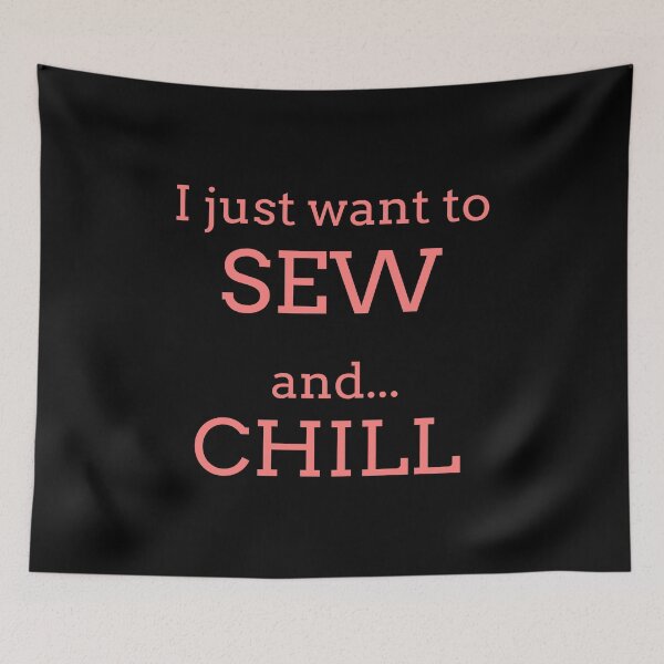 Item preview, Chill Sewing T Shirts. Funny Gifts Ideas for Sewists. designed and sold by Bronby.