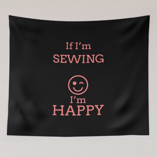 Item preview, Happy Sewing T Shirts. Best Gifts for Sewists. designed and sold by Bronby.