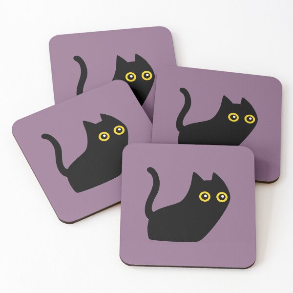 Item preview, Black cat designed and sold by LuchQueen.