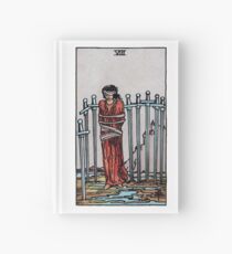 Eight of Swords Tarot Hardcover Journal