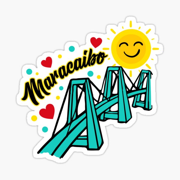 Maracaibo Bridge Lake Sticker