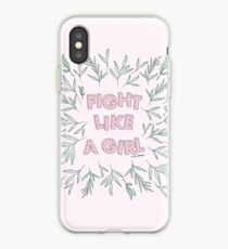 Fight Like A Girl iPhone Case