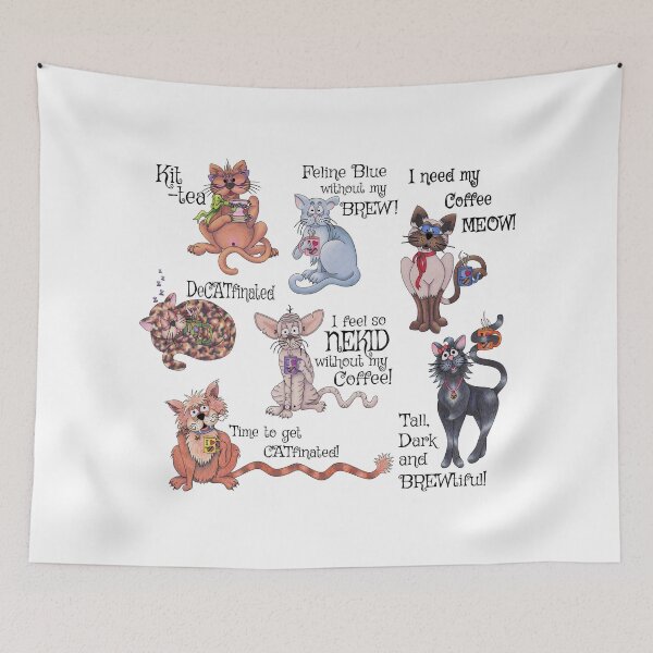 Item preview, Cats and Coffee - gotta get em all!  designed and sold by TammaraW.