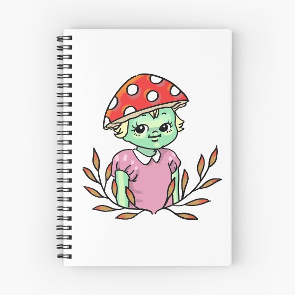 Item preview, mushroom girl designed and sold by sarabea.