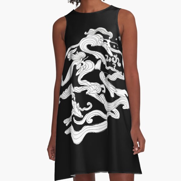 Ladies surfer A-Line Dress