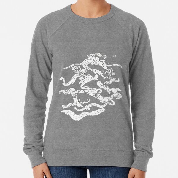 Ladies surfer Lightweight Sweatshirt