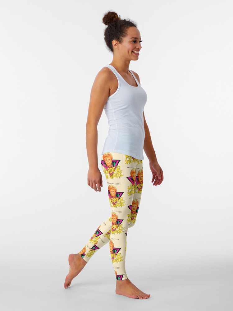 Alternate view of Murder She Wrote Retro Realness Leggings