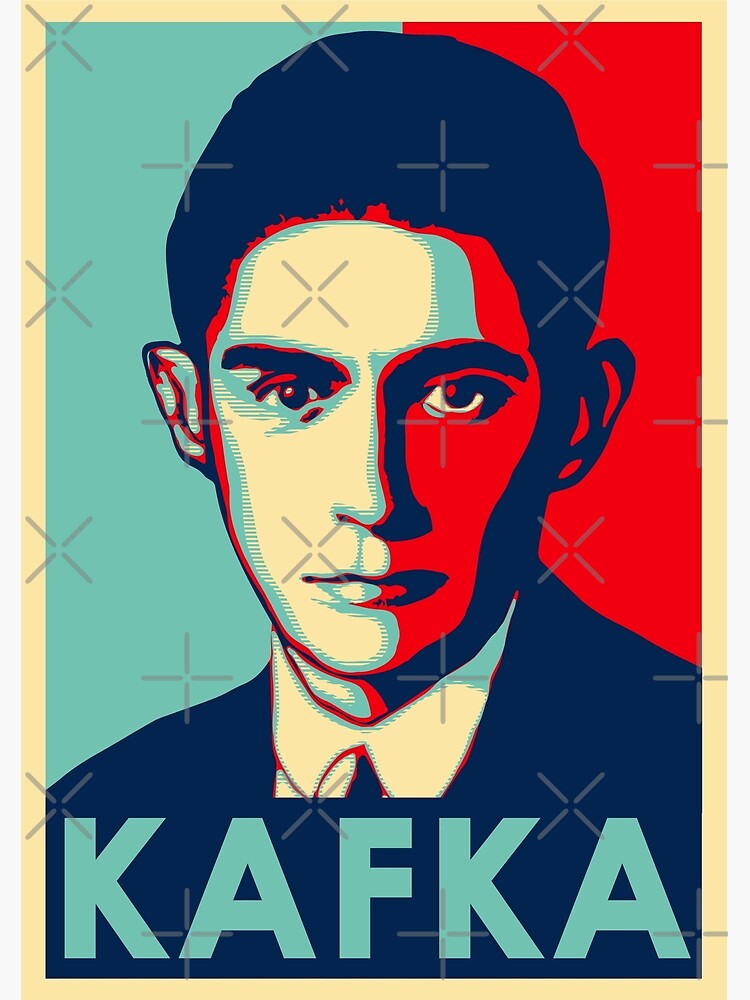 Franz Kafka Portrait Poster Print by Standard Designs