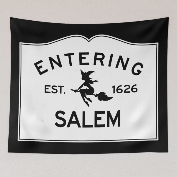 Item preview, Entering Salem Massachusetts - Commonwealth of Massachusetts Sign - The City of Witches designed and sold by NewNomads.