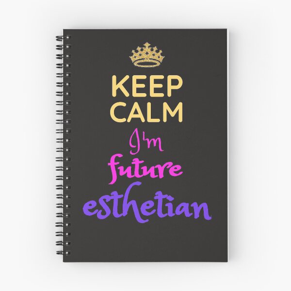 Item preview, Future Esthetician T-shirt - Keep Calm I'm Esthetician Tee designed and sold by Zavola.
