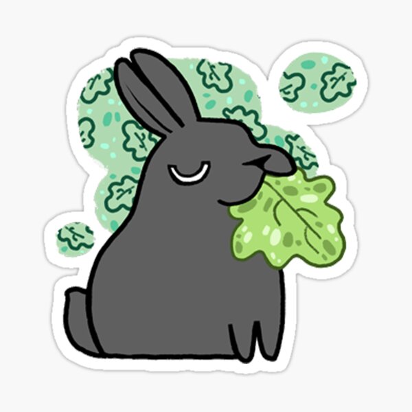 Munching Bun - Mood Bunnies Sticker