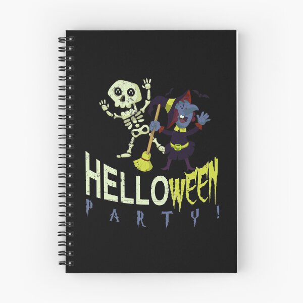 Item preview, Halloween Party Witch And Skeleton Gift designed and sold by dtino.