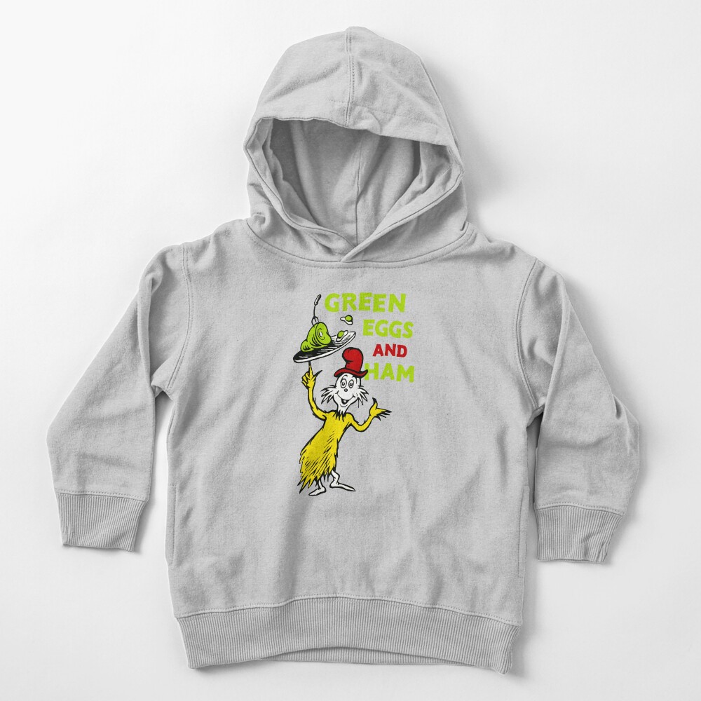 Green egg and ham Toddler Pullover Hoodie
