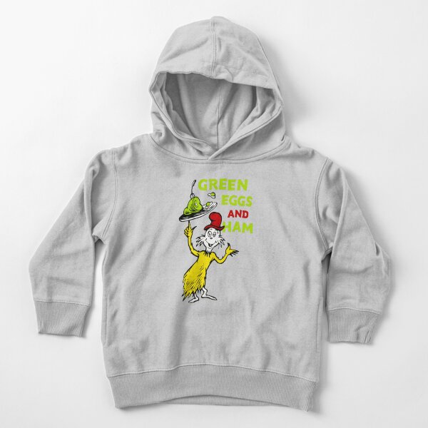 Green egg and ham Toddler Pullover Hoodie