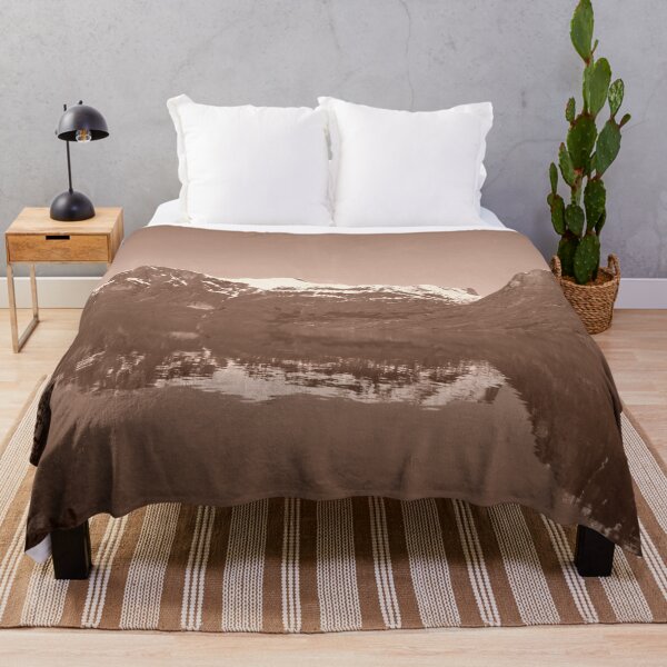 Item preview, Sepia Mountain Reflection - Stryn, Norway designed and sold by niki2028.