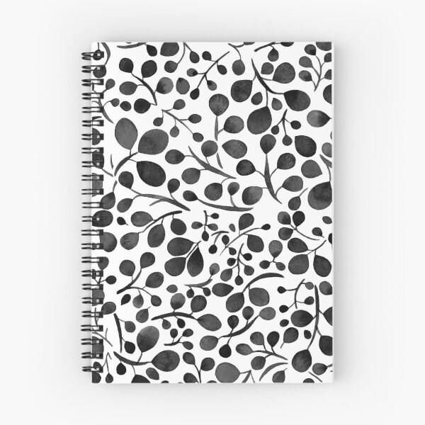 Item preview, Tangle of Leaves - Black and White designed and sold by Marie Funseth.