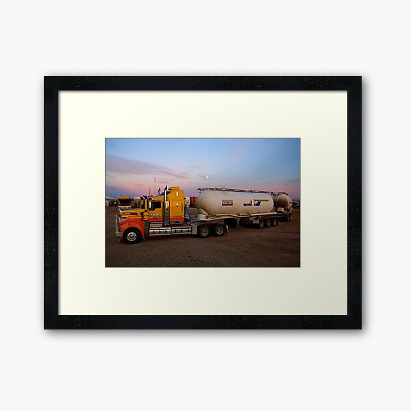 Big Rig at Lyndhurst Framed Art Print