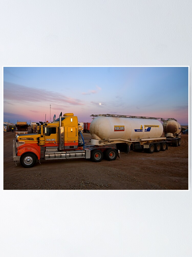 Alternate view of Big Rig at Lyndhurst Poster