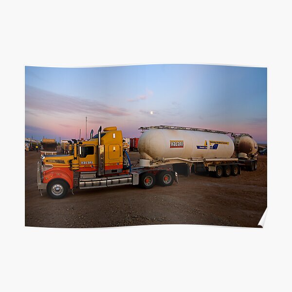 Big Rig at Lyndhurst Poster