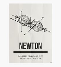 NEWTON - Mathematicians Collection Photographic Print
