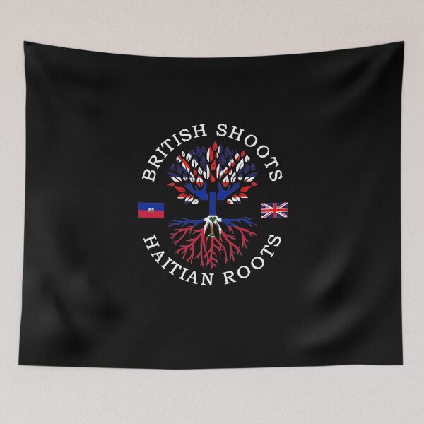 Item preview, Haitian Roots - British Shoots designed and sold by 4wordsmovement.