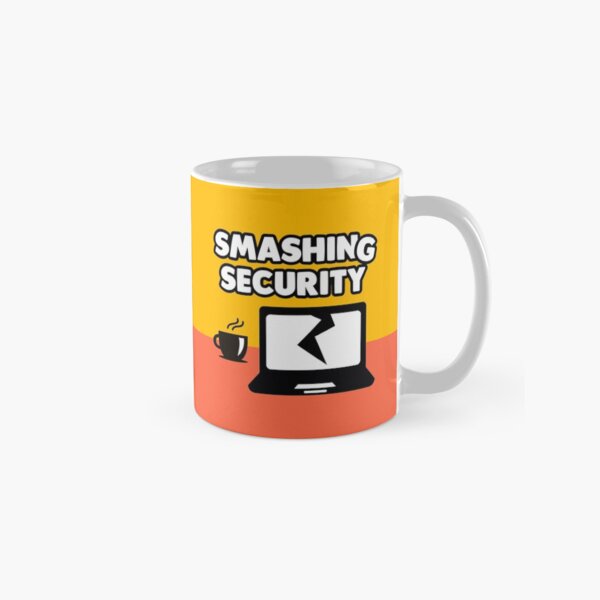 "Hello hello" and welcome to the Smashing Security mug Classic Mug