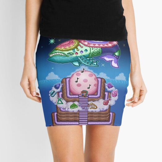 Wind Fish Mini Skirt