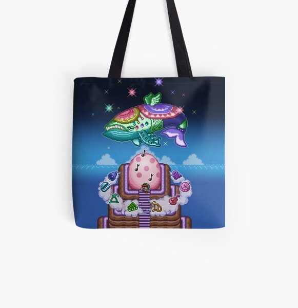 Wind Fish All Over Print Tote Bag