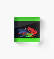 Escape in the past Acrylic Block