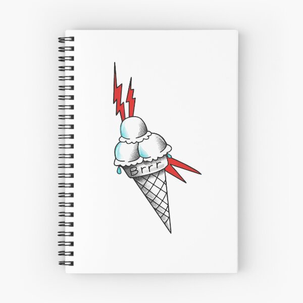 Item preview, brrr ice cream designed and sold by elchicodelab.