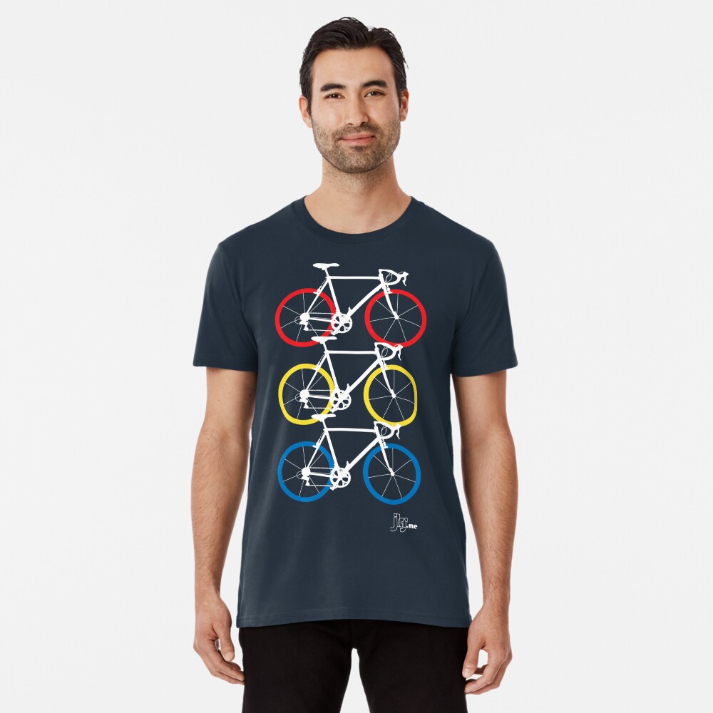 Bicycle Cycling Colors T Shirt By Jlgrcreations05 Redbubble 