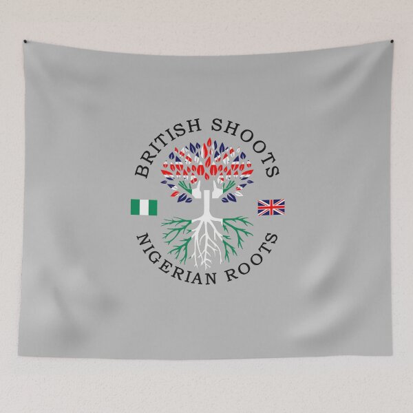 Item preview, Nigerian Roots - British Shoots - V2 designed and sold by 4wordsmovement.