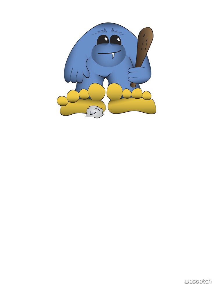 Cute Cartoon Bigfoot Sasquatch Kids T Shirt By Wasootch Redbubble