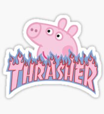 Skateboard Peppa Sticker