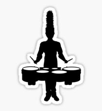 Marching Band Tenor Schlagzeuger Sticker