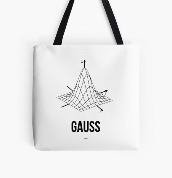 GAUSS - Mathematicians Collection All Over Print Tote Bag