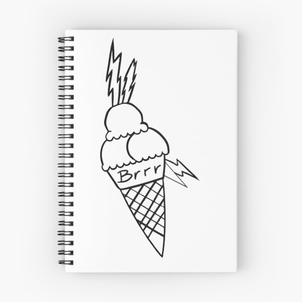 Item preview, brr ice cream designed and sold by elchicodelab.