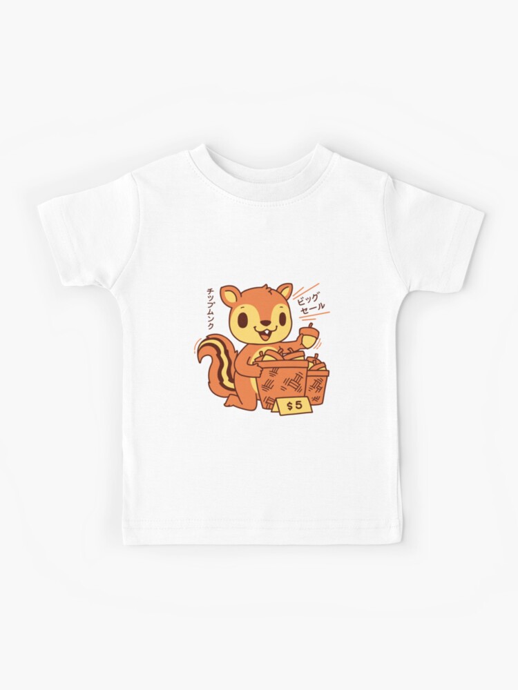Kawaii Chipmunk T-Shirt | Cute Japanese Animal Tee\