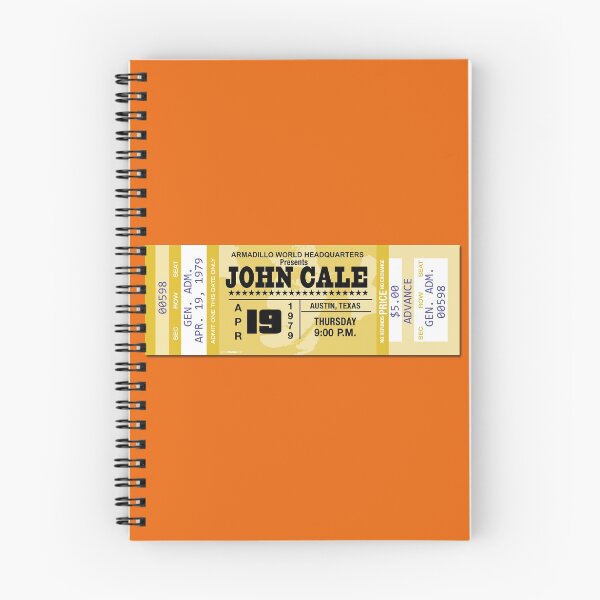 Item preview, CLASSIC ROCK CONCERT TICKETS - JOHN CALE designed and sold by WOOFANG.