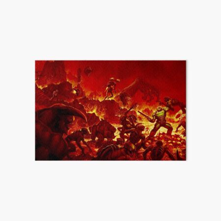 DOOM (2016) Alternate cover Art Board Print
