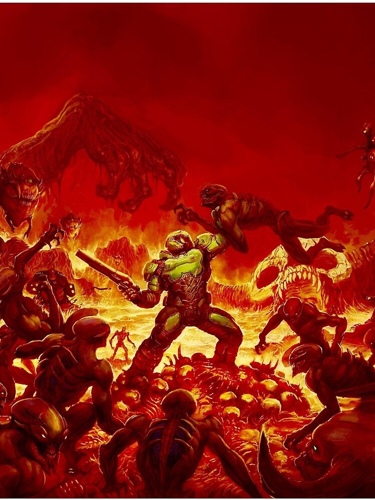 DOOM (2016) Alternate cover by ragsmaroon