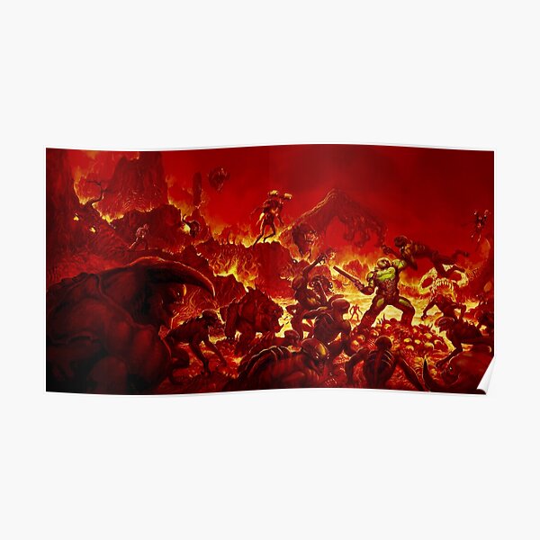 DOOM (2016) Couverture alternative Poster