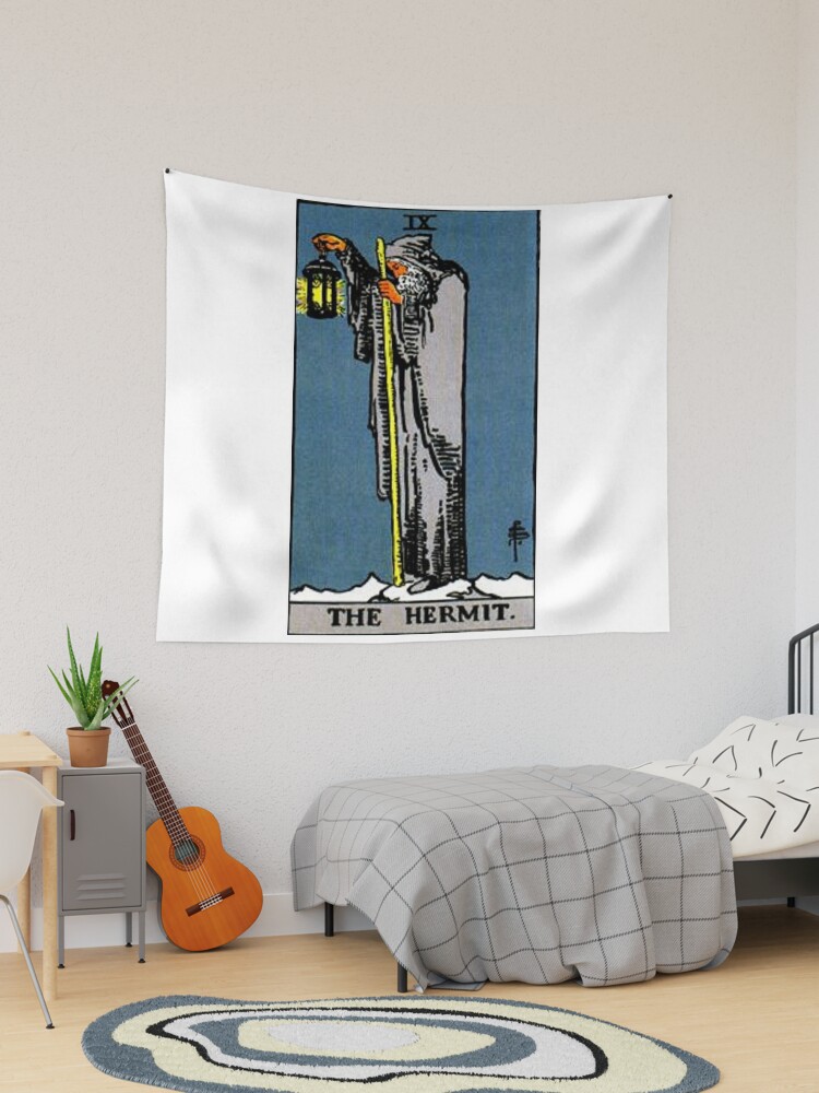 The hermit tarot discount tapestry