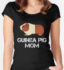 Guinea Pig Mom T-shirt échancré