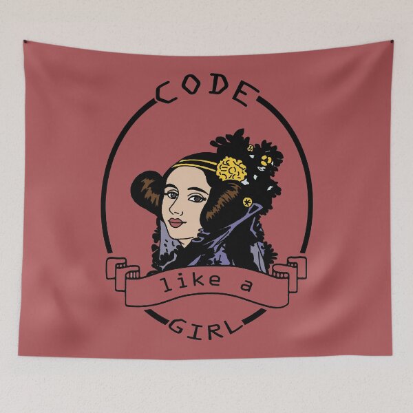 Item preview, Code Like A Girl designed and sold by GraceT26.