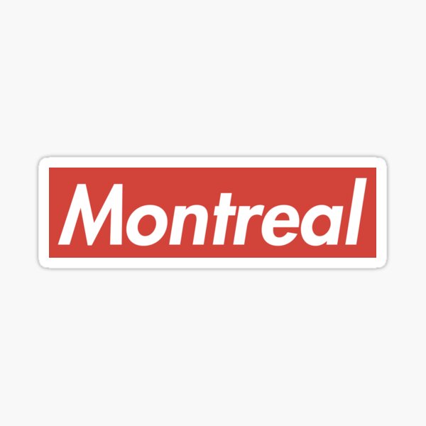 Montreal Sticker